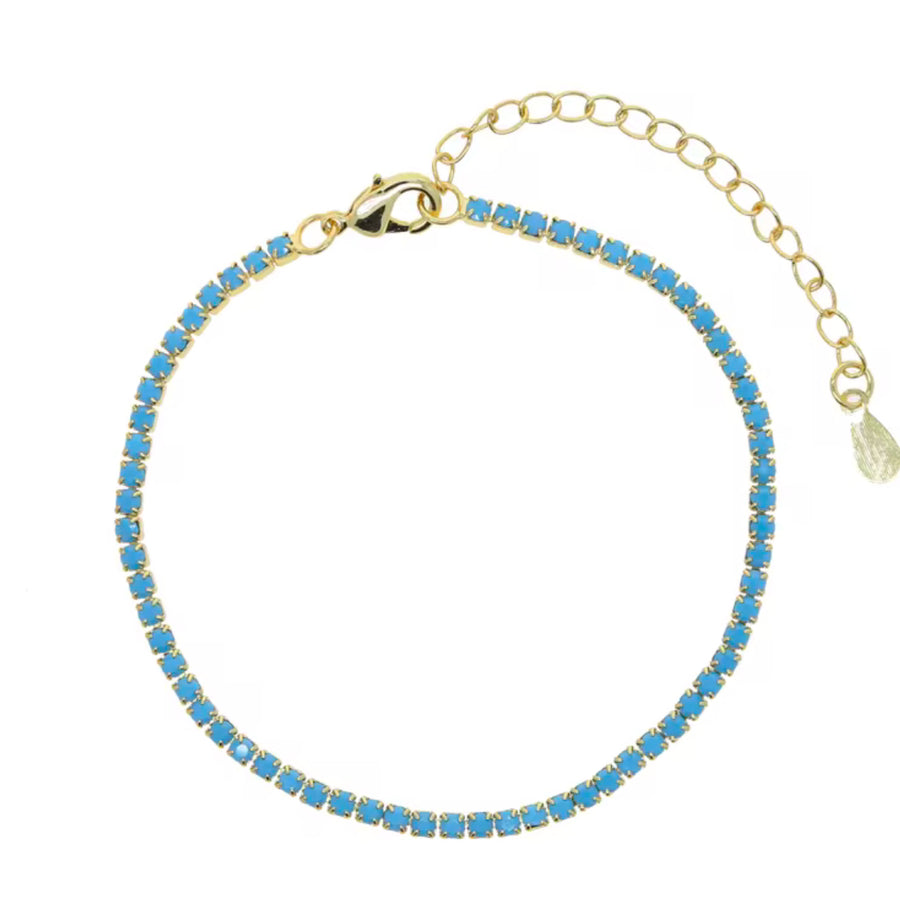 Turquoise Tennis Bracelet