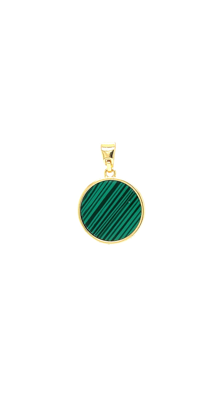 Malachite Cardinal Points Charm