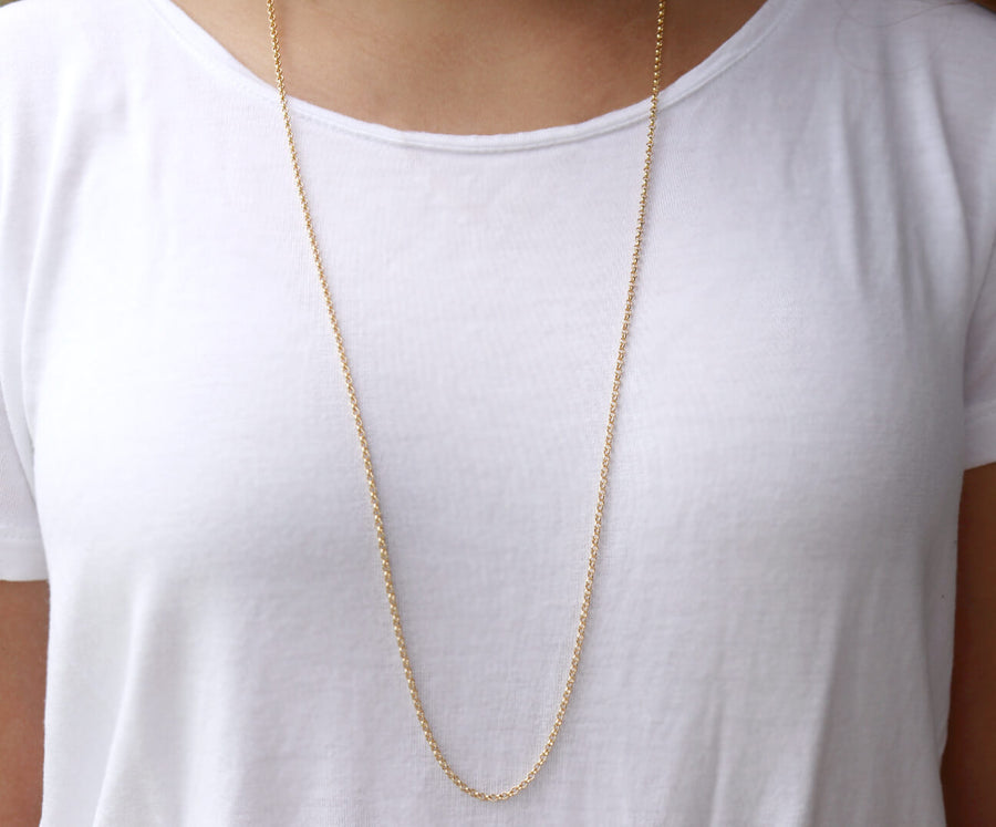 Rolo Chain | 2mm | Sterling Silver | Lightweight - Shannon Westmeyer Jewelry