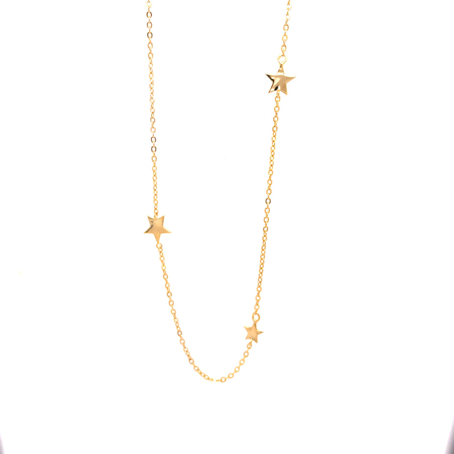 32 inch Rolo Chain with Stars