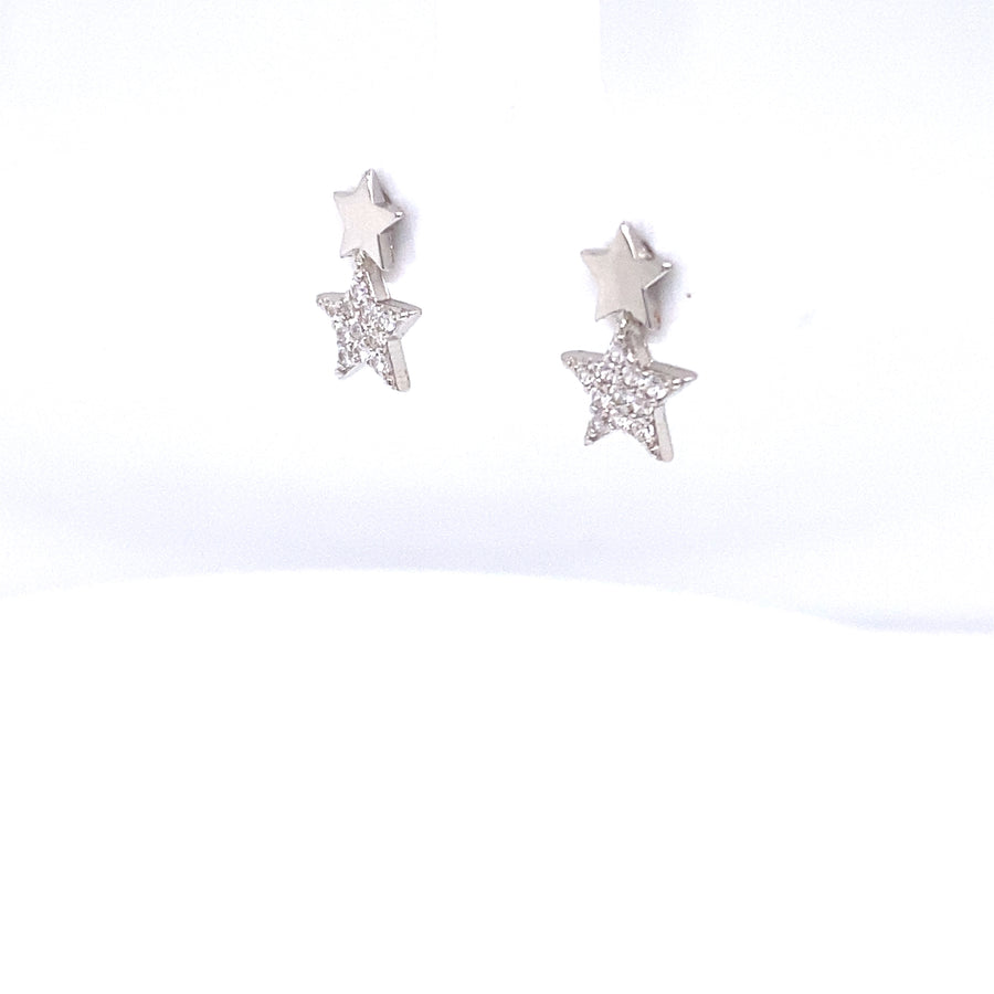 Stars Sterling Silver Earrings